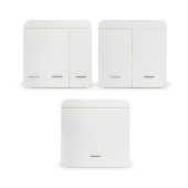 이지무선스위치 스마트 조명 무선스위치 1구 2구 3구 스마트전등스위치 무선리모컨 일괄소등 배선작업 NO! 쉽고 간편한 설치